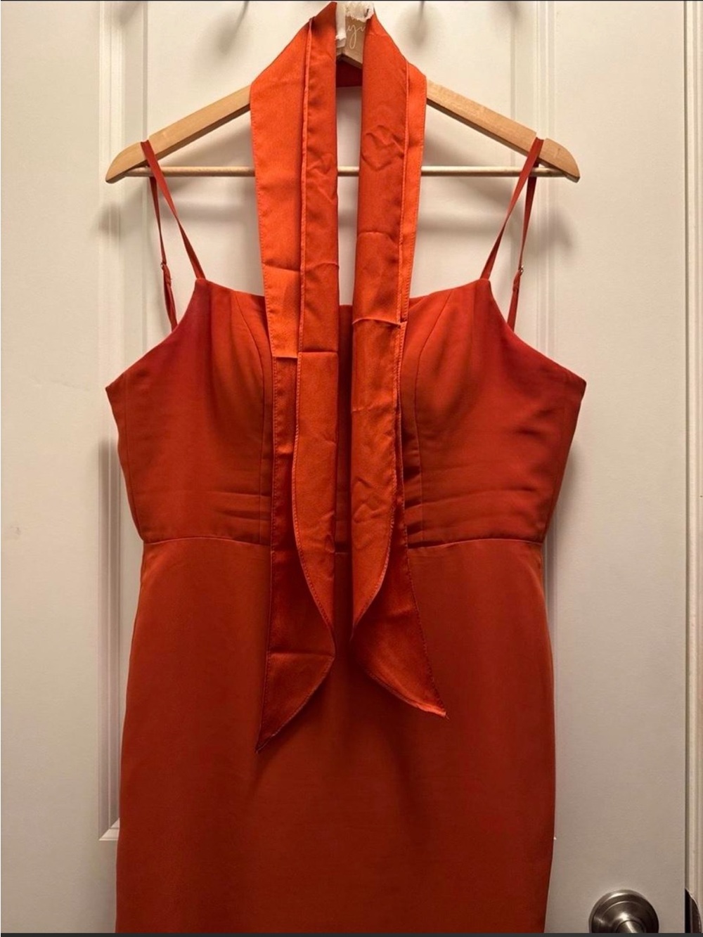 Azazie Burnt Orange Dress
